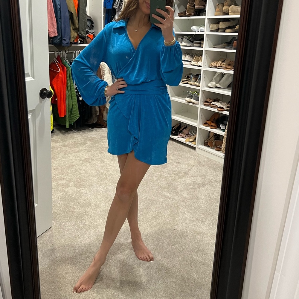 Blue princess Polly dress